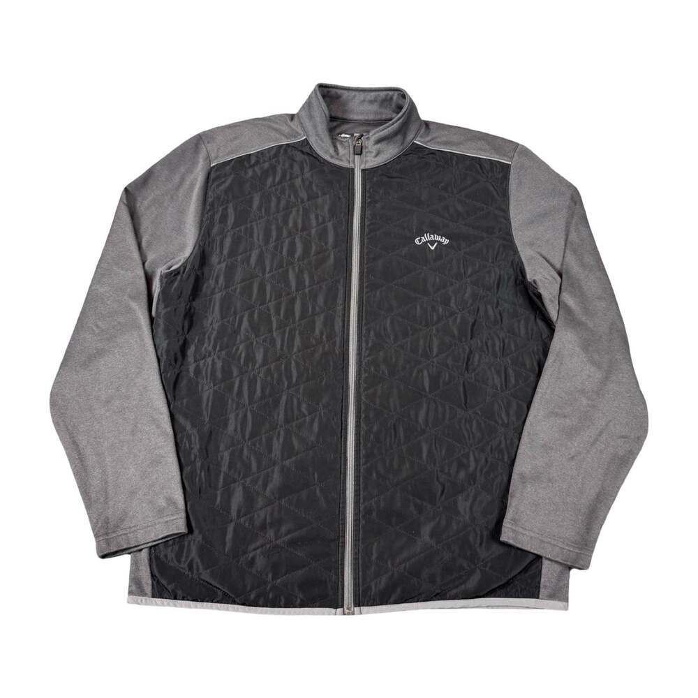 Callaway Men’s Golf Full Zip Puffy Sweater Jacket Size Large